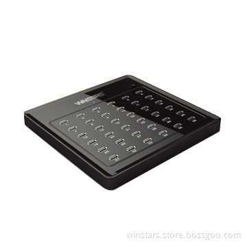 USB2.0 36-port Hub with Power Adapter, Supports Plug-and-play Function